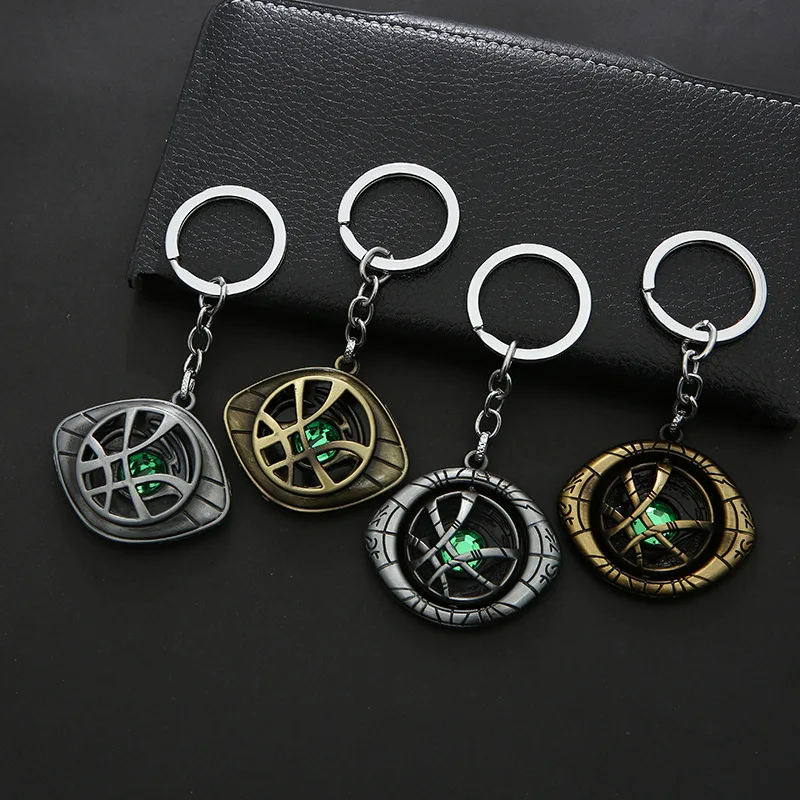 

Genuine Marvel DC Avengers Alliance Doctor Strange Movie Peripheral Gift Keychain Creative Metal Key Ring Car Keychain