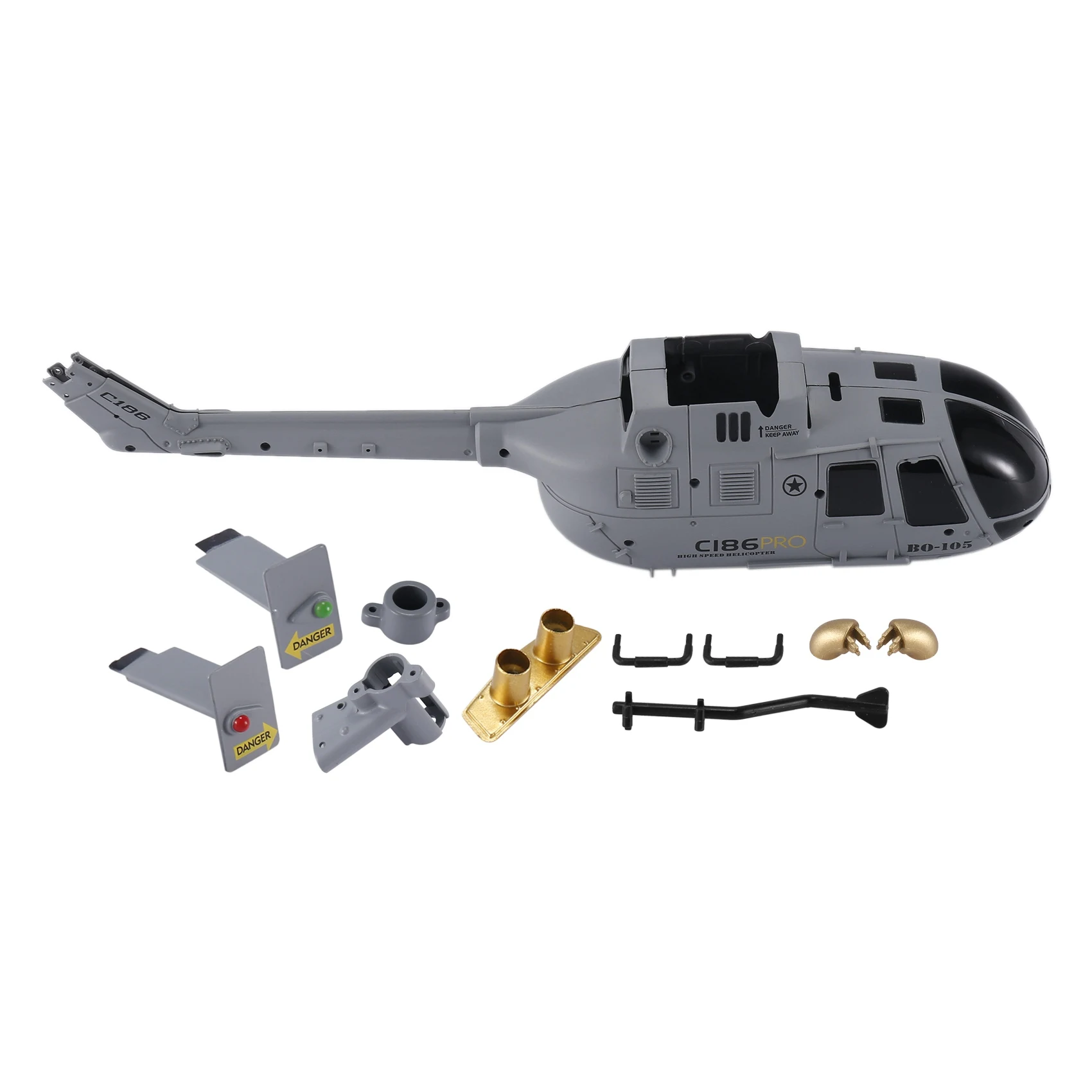 

C186 Shell Cover Set for C186 C-186 RC Helicopter Airplane Drone Spare Parts Upgrade Accessories,1