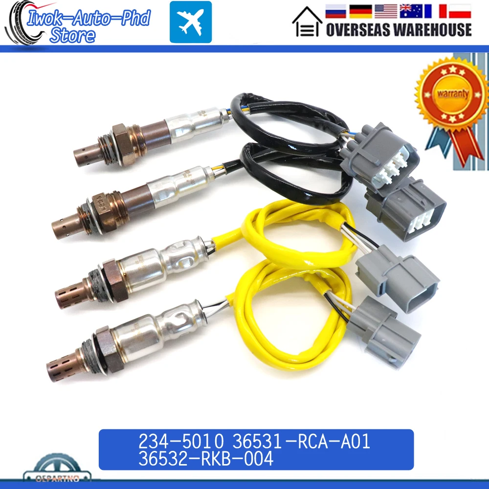 234-5010 36531-RCA-A01 36532-RKB-004 кислородный датчик O2 Lambda зонда для Honda Accord Odyssey Pilot Ridgeline 234-4355