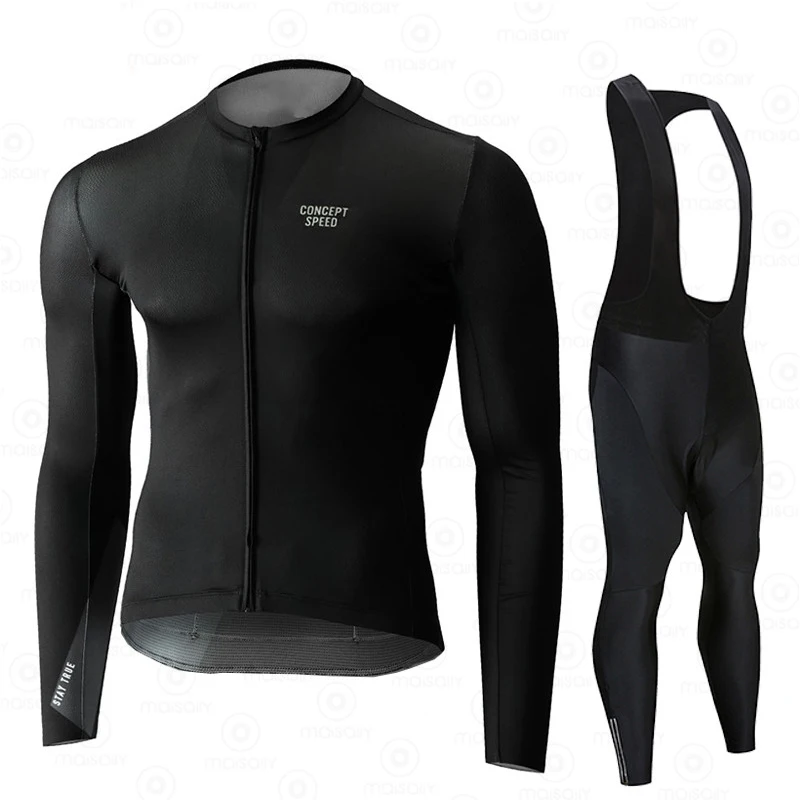 

2022 CSPD Men's Long Sleeve Comfortable Breathable Triathlon Cycling Jersey New Riding Clothes Windstoppe Roupas Masculinas