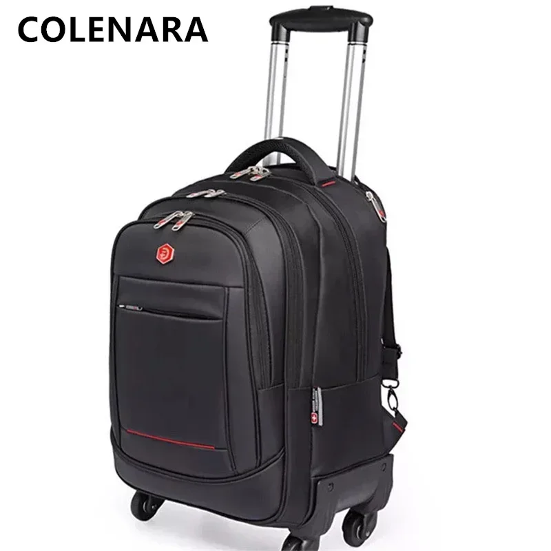 Чемодан для кабины COLENARA 18 дюймов 20 ткань Оксфорд посадочная коробка мужской