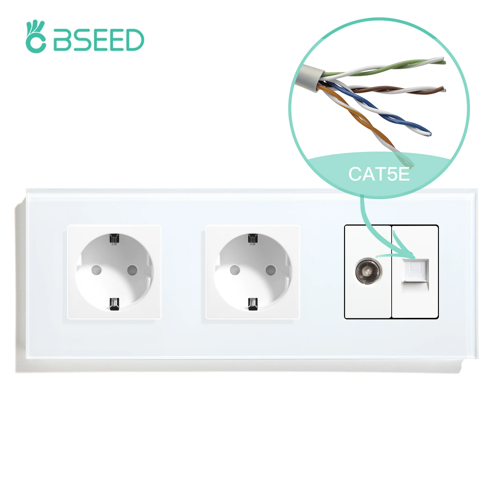 

Розетка BSEED Single TV CAT5