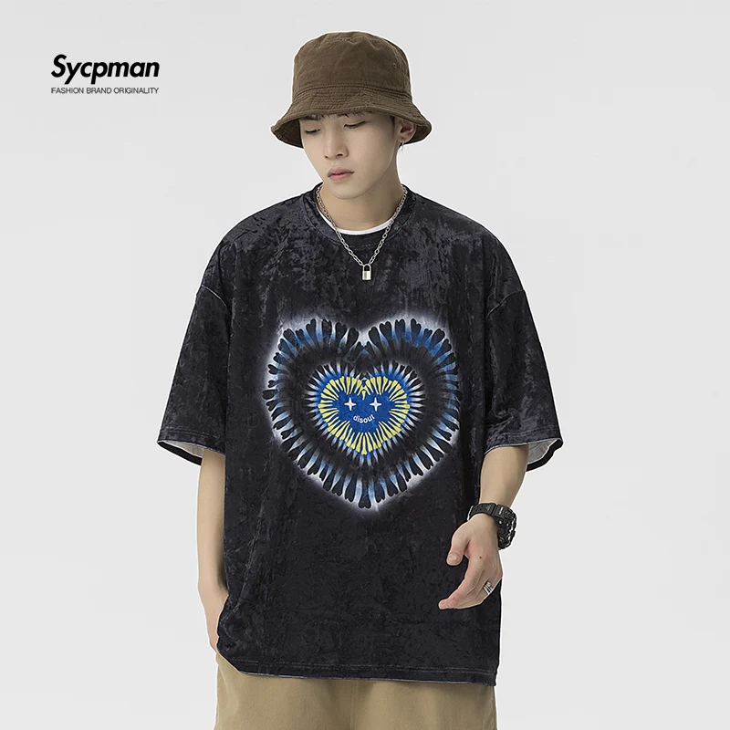 

Popular Interest Intention In Summer Short Sleeved Mens Style Clothes Joker Mens T-shirt Size