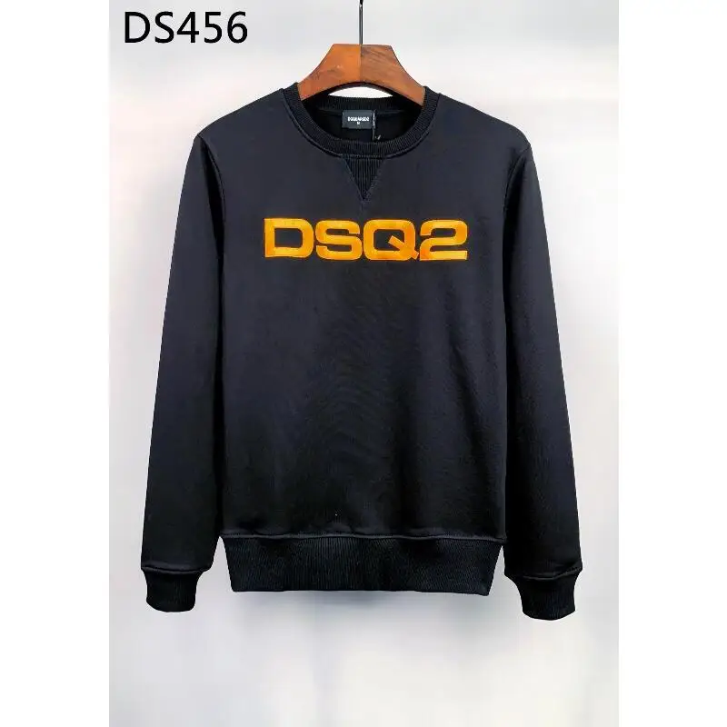 

Dsquared2 Men's/Women's Round Neck Letter Printing Long Sleeve Sweater Casual Clothing Trendy Menswear DS456