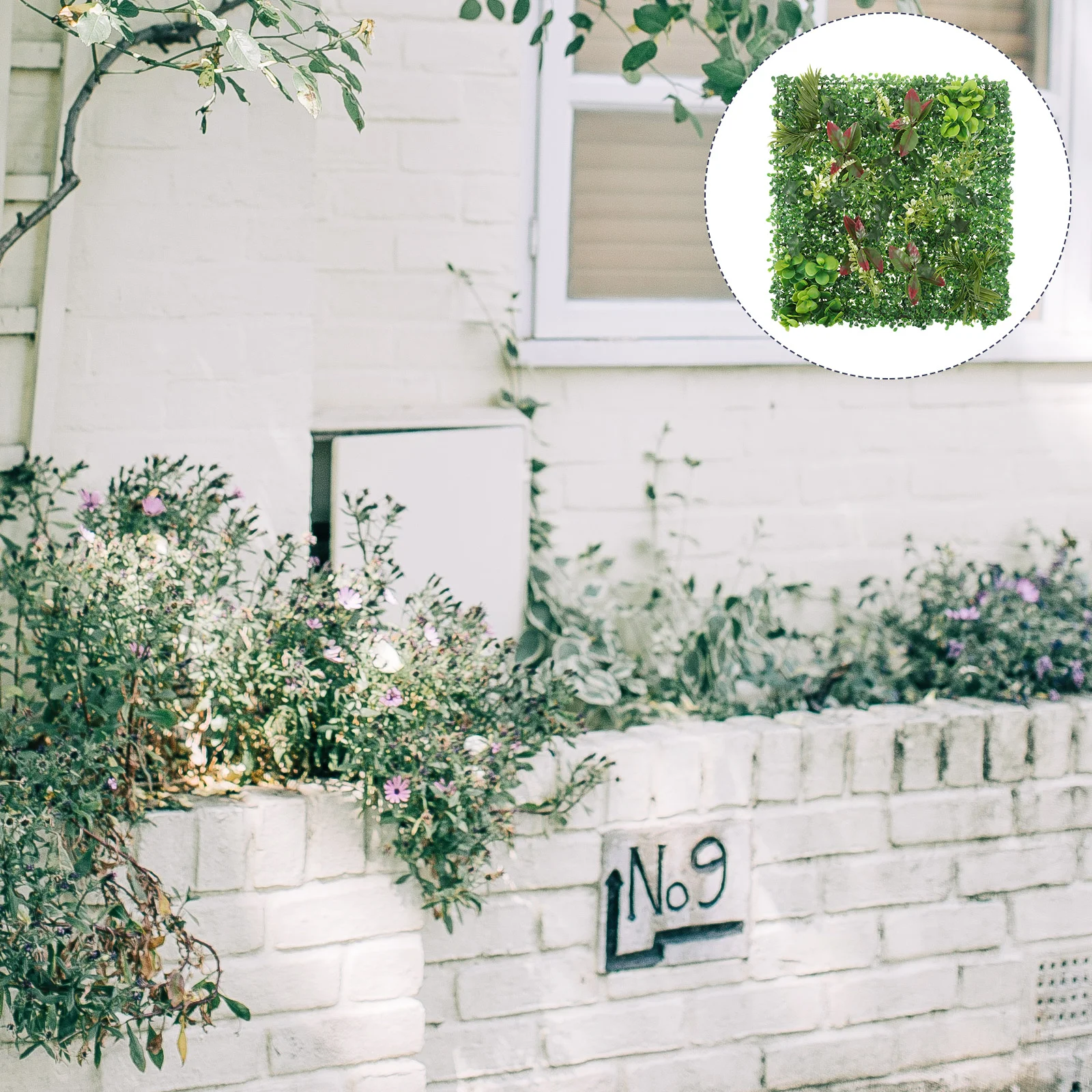 

Wall Panel Plastic Fake Green Artificial Plants for Ldpe (high Pressure Polyethylene) Decorations