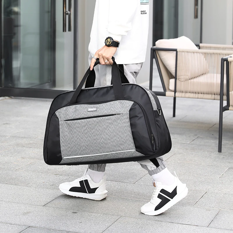 

YILIAN Men's Travel Bag 2022 New fashion versatile large capacity tote business casual boarding backpack