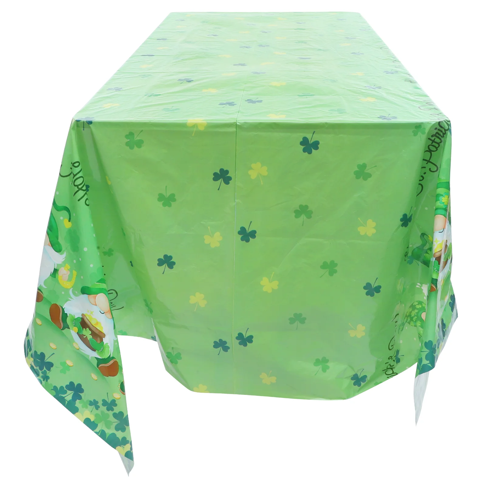 

Table Tablecloth Day St Patrick Party Cloth Cover Shamrock Spring Covers Lucky S Patricks Decorations Dining Supplies Pattern