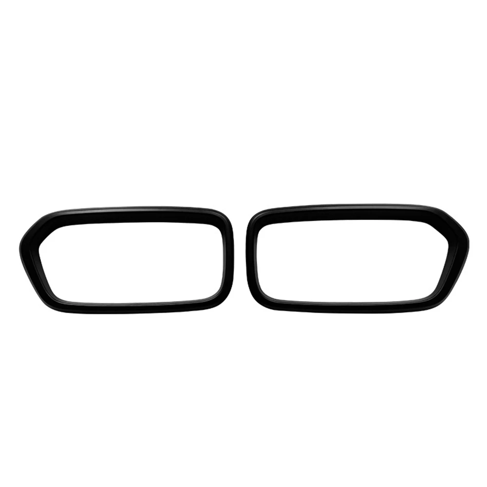 Автомобильный матовый черный передний бампер решетки рамка накладка спортивные