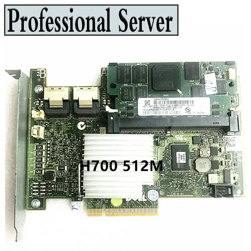 [해외] RAID 컨트롤러 PERC H700  POWEREDGE R510 R610 및 SAS Sata PCI E RAID 확장기 카드용 캐시  6 Gb/s 512M
