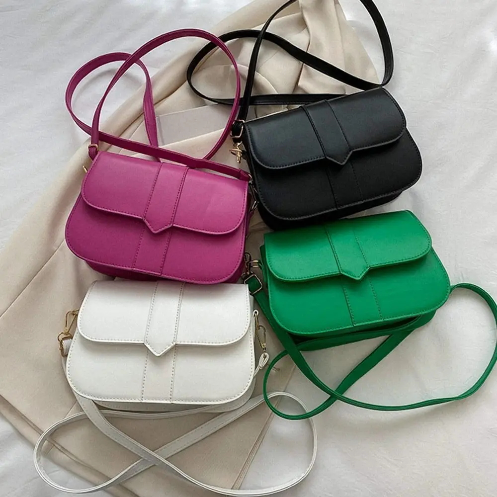 

Сумка кросс-боди Женская из экокожи, дизайнерская стильная маленькая квадратная сумочка на плечо для отдыха, модный саквояж большой вместимости