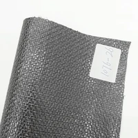 knitted weave embossed laser effect pu faux leather fabric for making shoebaghandbagdiy accessories30135cm