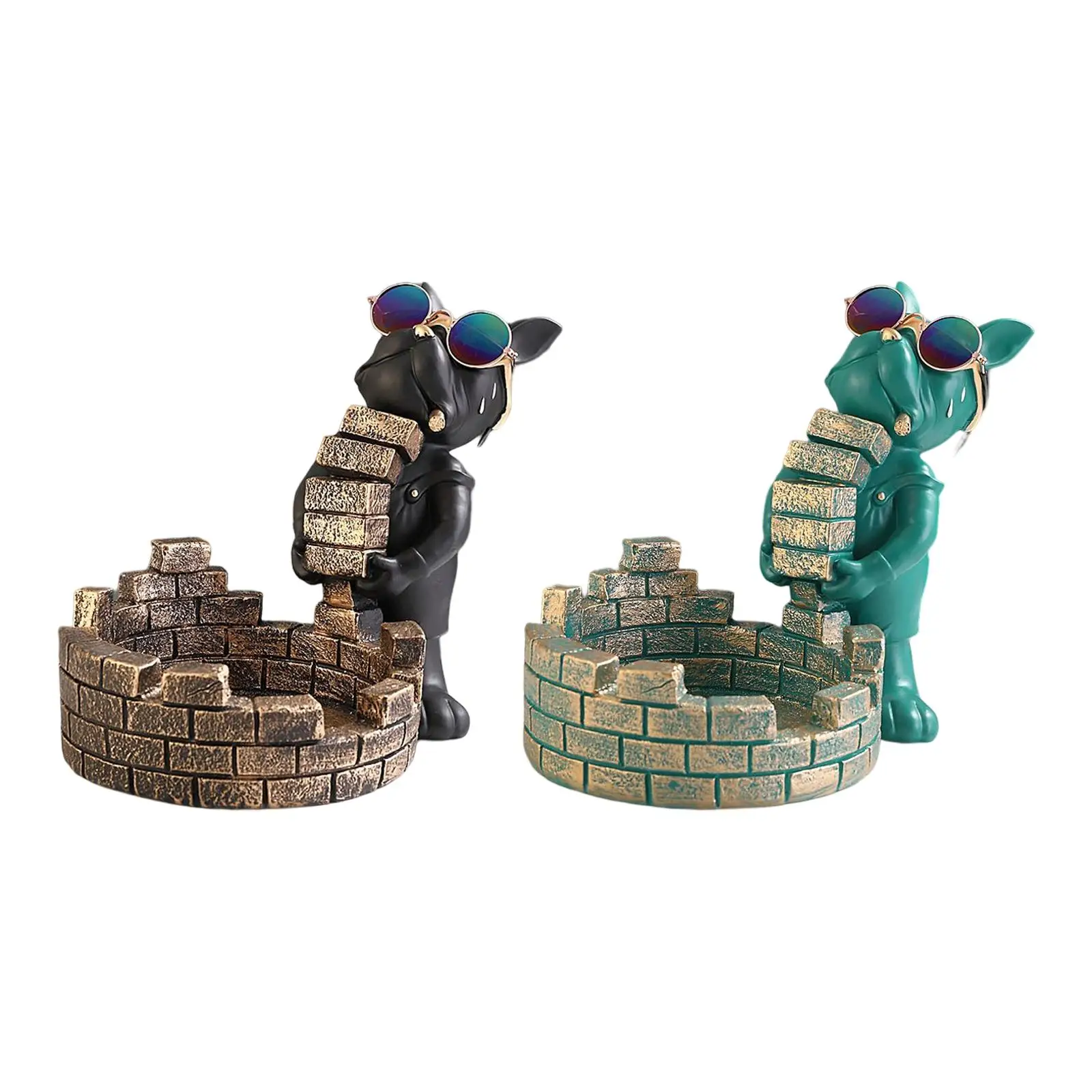 

Статуя лоток для хранения Домашняя Декоративная скульптура смолы для ключей ювелирных изделий