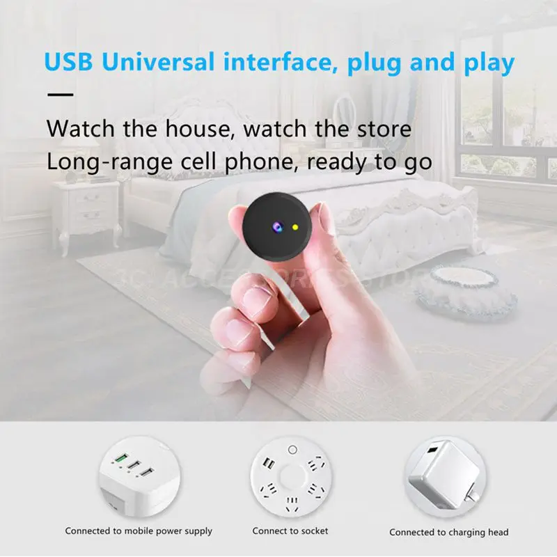 

Rechargeable Battery Wifi Camera Webcam Ai Human Detect Wifi Smart Security Camera Mini Cam Wireless Ip Camera Camera New
