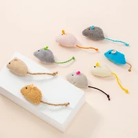 pet toys plush mouse contains catnip suit mouse resistant to scratching grinding cat toys teeth to tease cat interaction toys