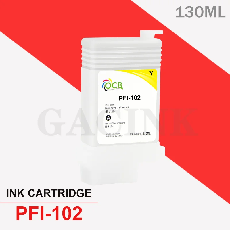 PFI-102 PFI102 Многоразовый картридж с чипом ARC для Canon imagePROGRAF iPF500 iPF600 iPF700 iPF510 iPF605 iPF610 iPF710