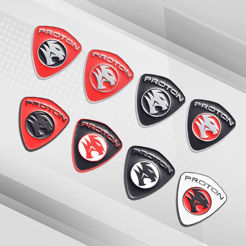 Автомобильные Значки для Proton Exora iриз R3 Wira Сага Satria Magma X50 V6, Эмблема багажника, металлические наклейки, наклейки на корпус, решетка, Декор
