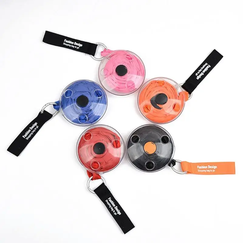 

5 шт. портативная многоразовая сумка для покупок, компактный чехол для ключей