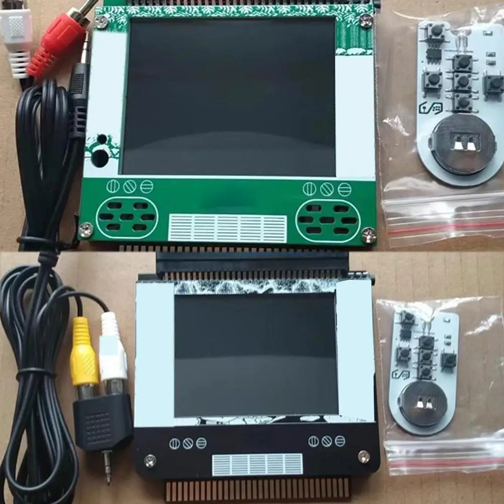 

For FC/MD Game Console Game Screen Card 3.5 Inch 4:3 Front Screen For Super Family Computer Retro Game Part L6Z3
