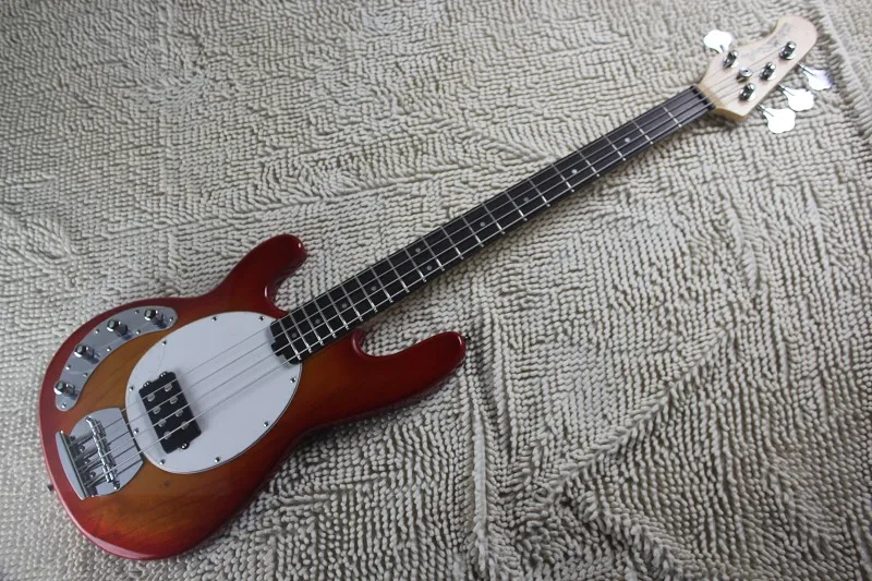 

Top Quality Left handed 4 string Take the initiative to pick-up Music Man StingRay Ernie ball Electric Bass Guitar