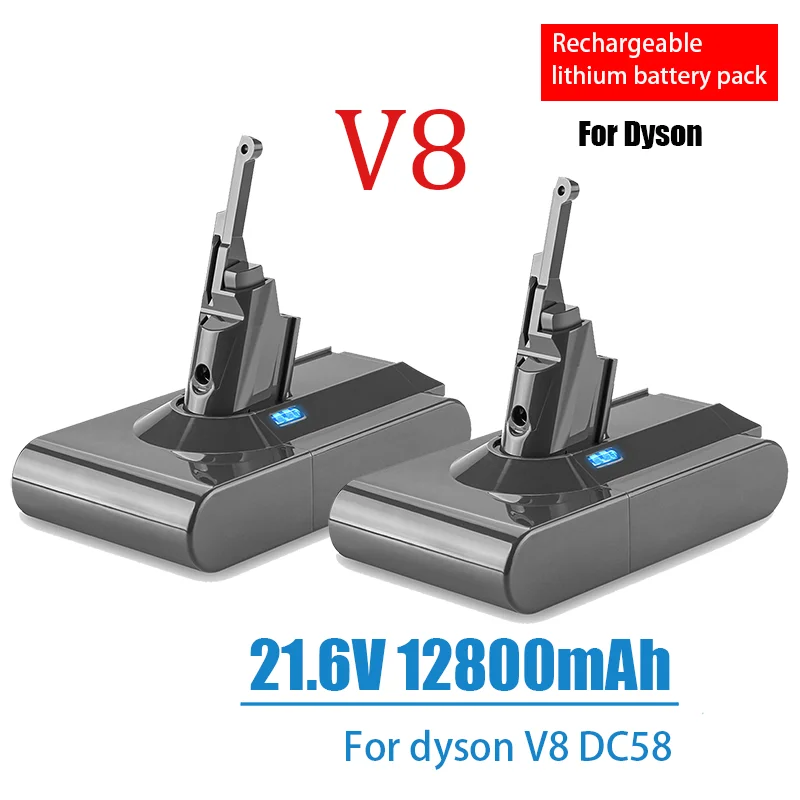 Сменный аккумулятор Dyson V8 21 6 в 12800 мАч для пылесоса |