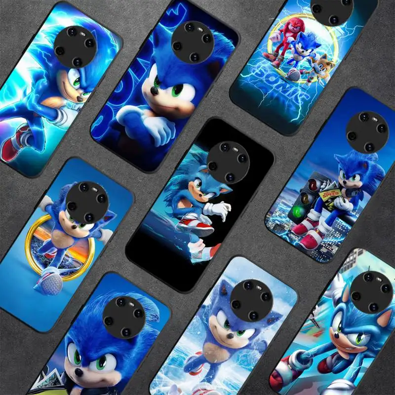 

S-Sonic H-Hedgehog Phone Case for Huawei Y 6 9 7 5 8s prime 2019 2018 enjoy 7 plus