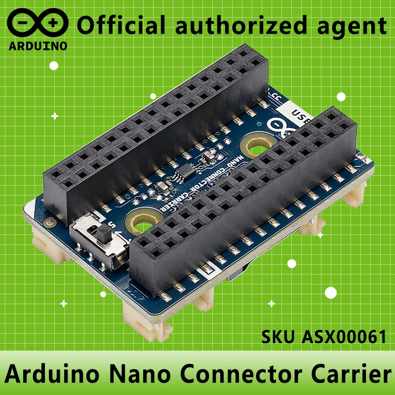 Фото Arduino Nano Connector Carrier ASX00061 Modulino Matter ESP32 Аутентичный итальянский продукт Плата расширения №1