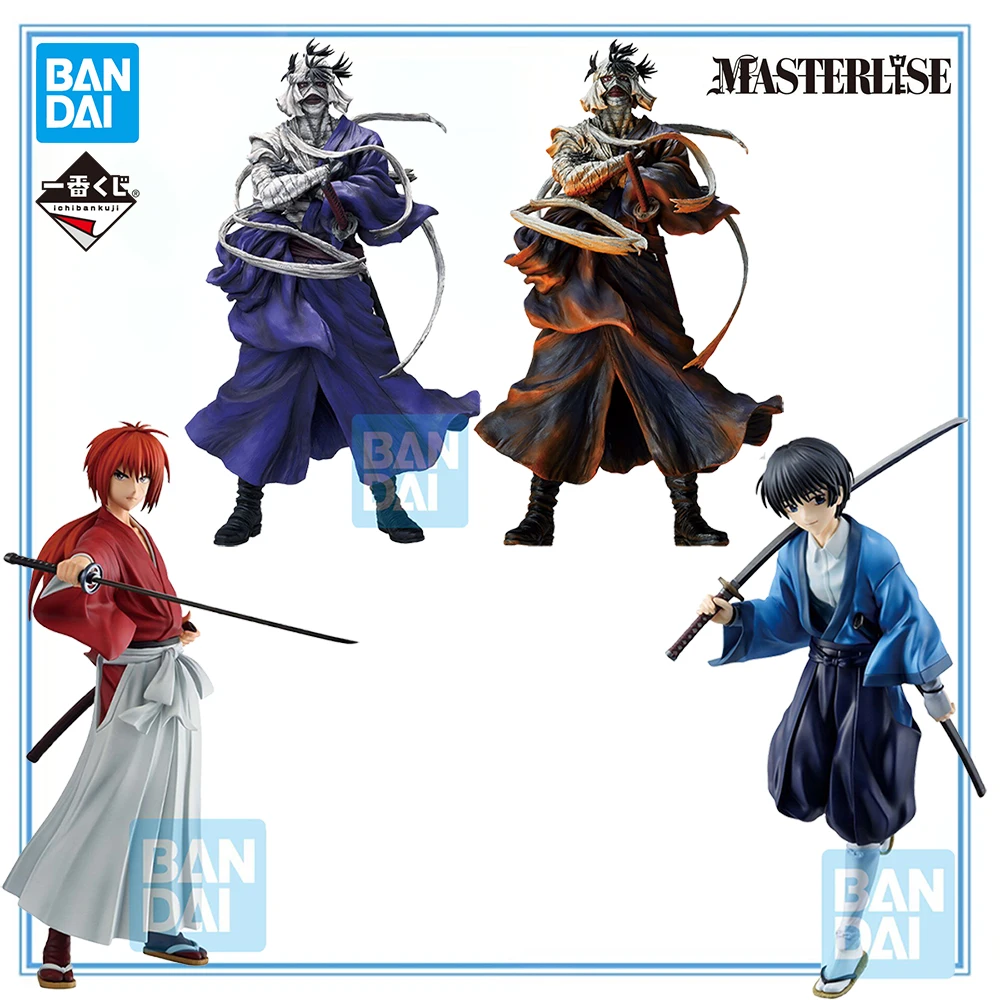 Фото 100% оригинальные духи Bandai Ichiban Kuji Rurouni Kenshin Meiji Kenkaku Romant Shishio Makoto Himura Kenshin Seta Soujirou №1