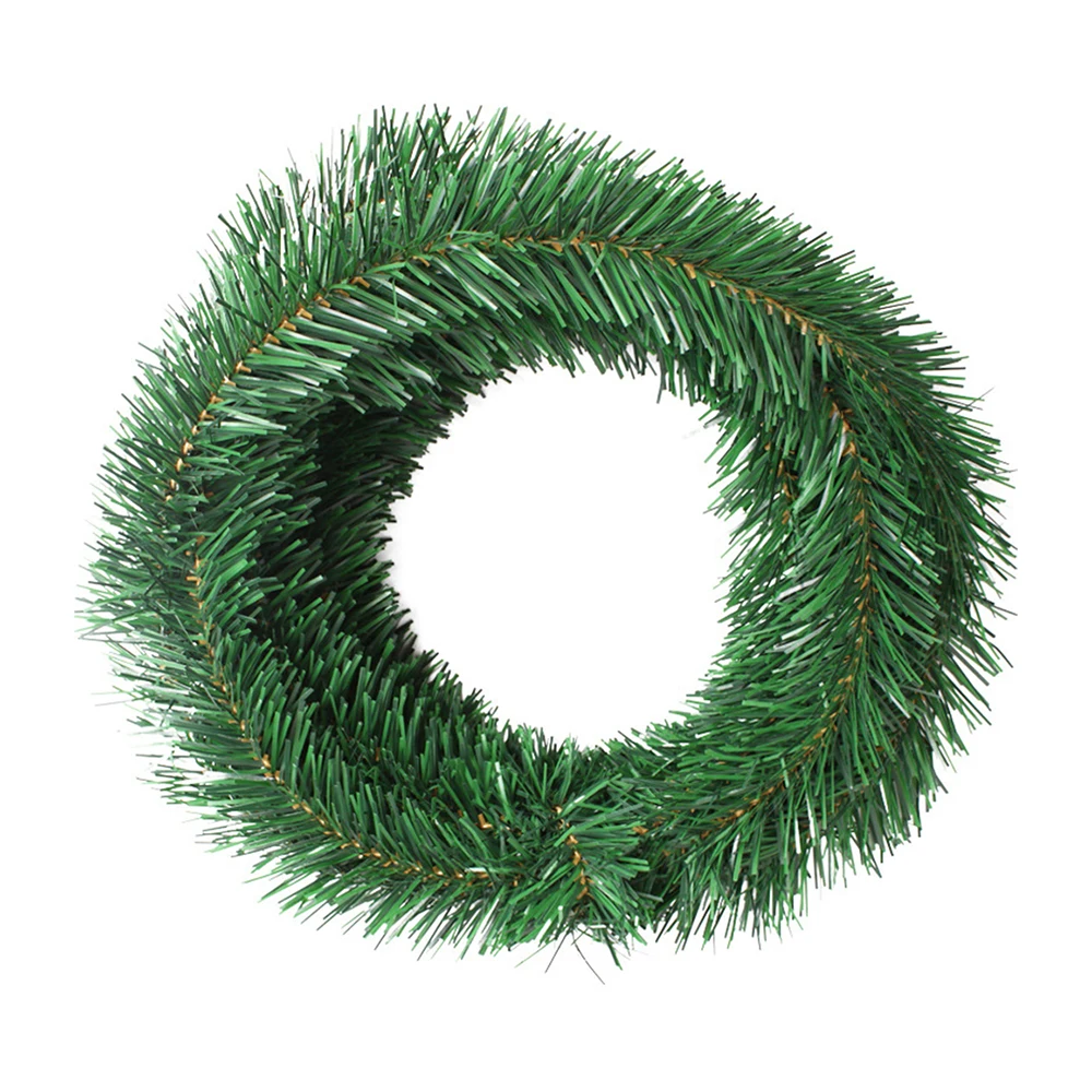 

Christmas Wreath Garland Decoration Artificial Rattan 5.5 M Encryption Simulation Plant Pine Flower DIY Decor for Home New Year
