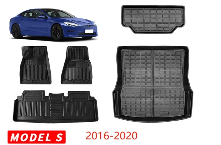 

2PCS Floor Mat for Model X and Model S