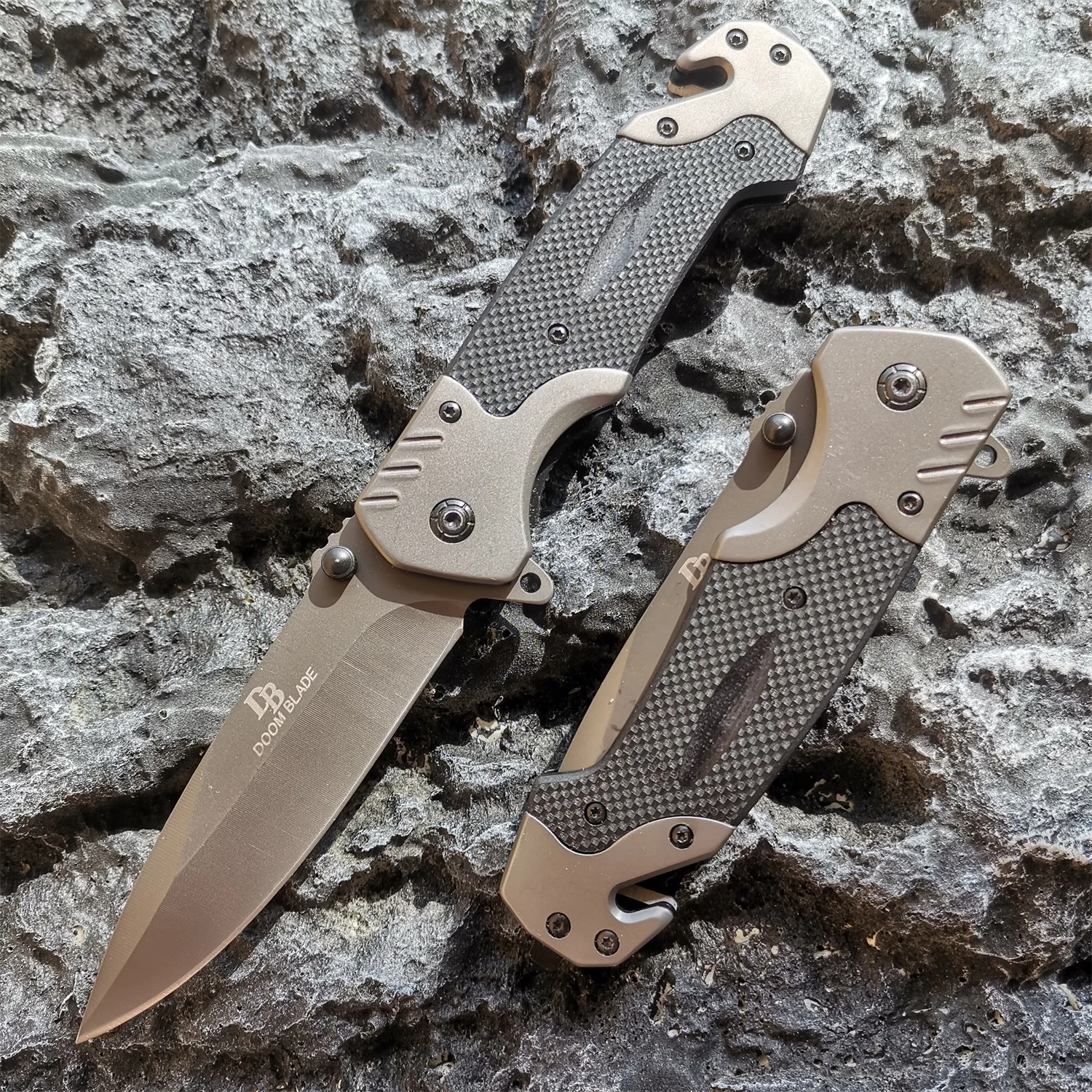 

Складной нож DoomBlade DB06 8Cr15 лезвие G10 рукоятка качественный нож для улицы/кемпинга/Тактический/выживания EDC охоты ручной инструмент