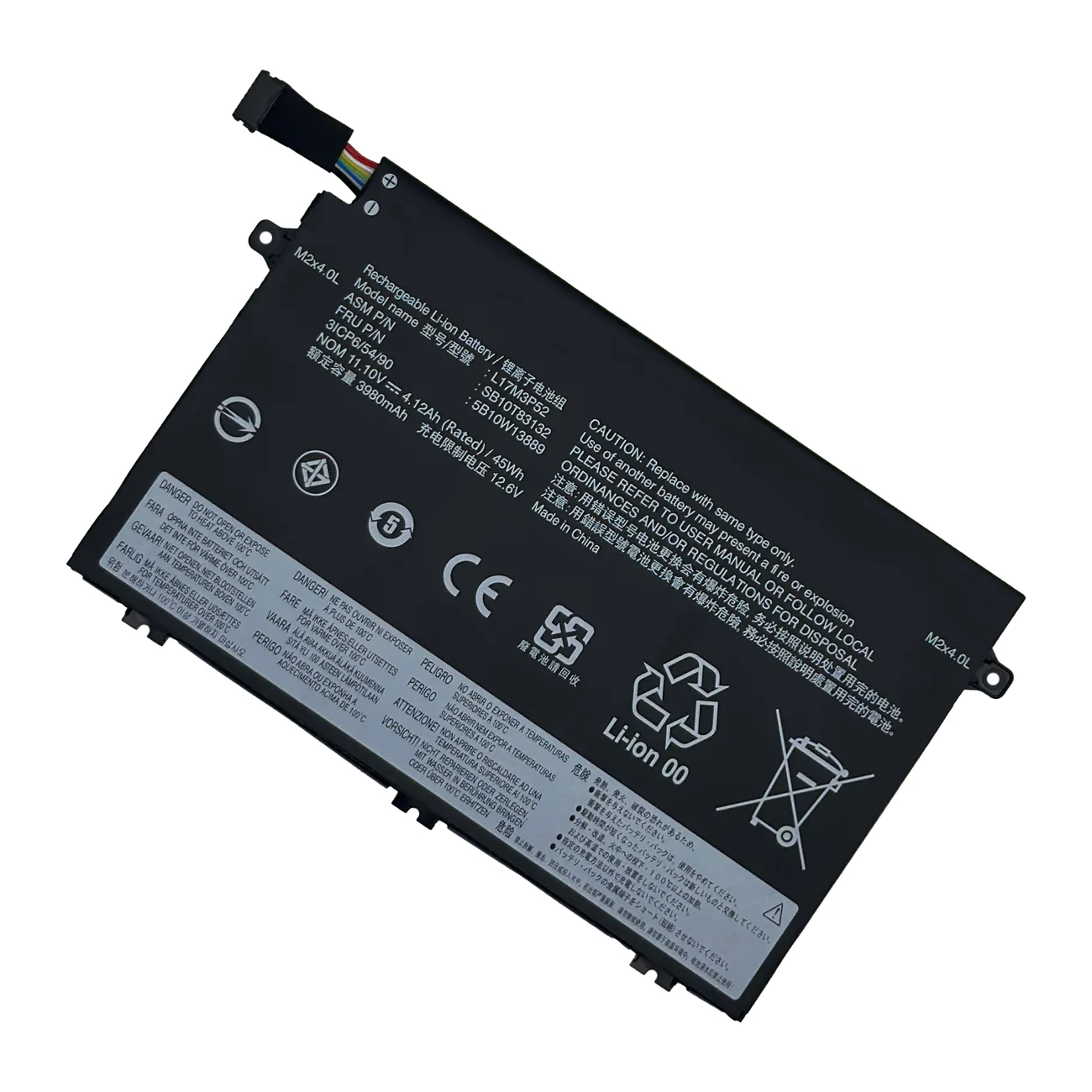 Новый L17M3P52 новый аккумулятор для ноутбука Lenovo Thinkpad E480 E490 L17C3P51 L17L3P51 L17M3P51 01AV445 01AV447