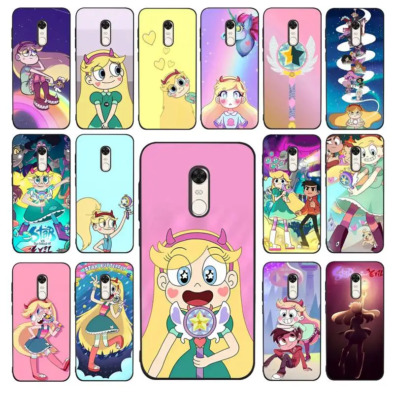 

Disney Star Butterfly Princess Star Vs. The Forces Of Evil Phone Case for Redmi 5 6 7 8 9 A 5plus K20 4X S2 GO 6 K30 pro