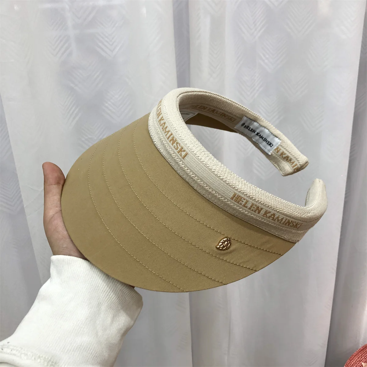 

New Women's Summer Cotton Sport Sun Hats Protection Face Visor Femme Beach Holiday Empty Top Hats Casquette Femme Luxe