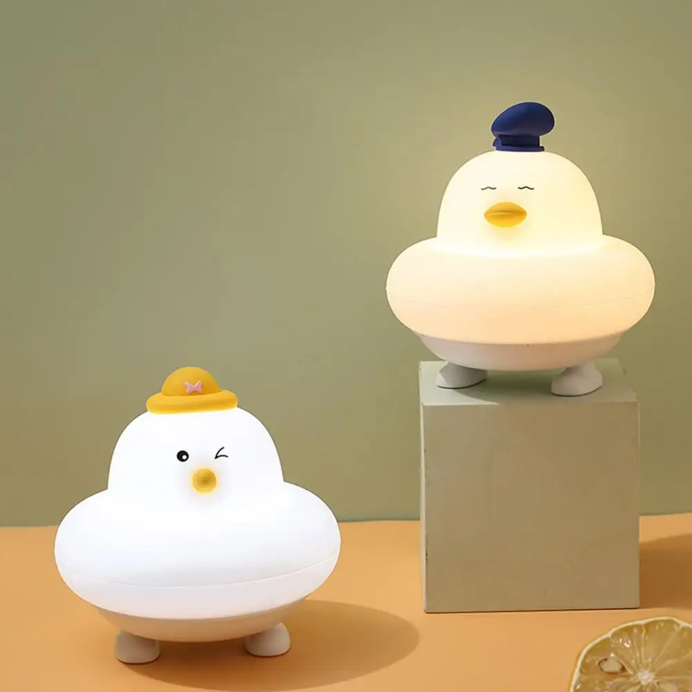 

LED Lamp Rechargeable Bedside Light USB Charging Cartoon Chick LED Lamp Party Favor