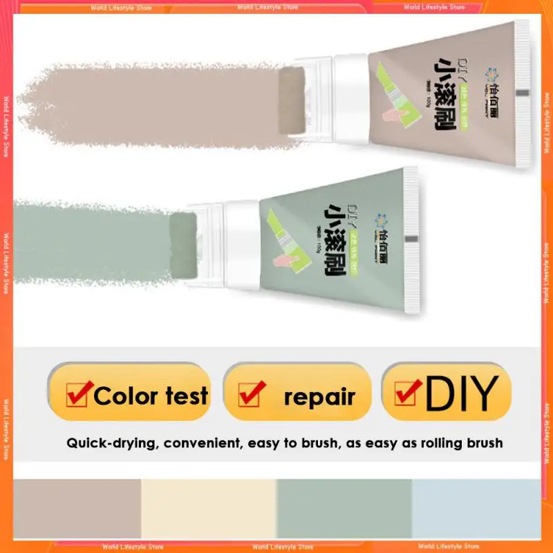 

Repair The Inner Wall Of Wall Paste Refurbishment And Repair Repair Paste Cracks Small Roller Brush Repair Paste Emulsion Paint