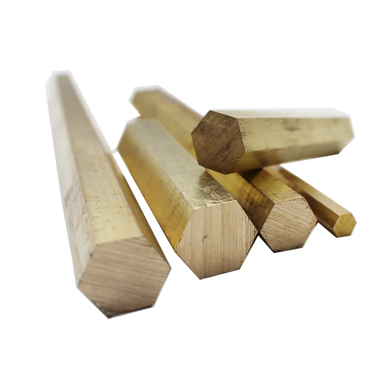

Brass Hexagonal Bar Rod Hex Across Flats Various Sizes