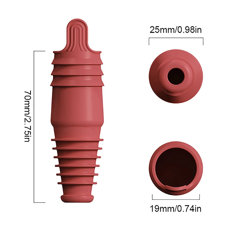Силиконовые Пробки Для Вина Многоразовые Колпачки Бутылок Игристого Герметики