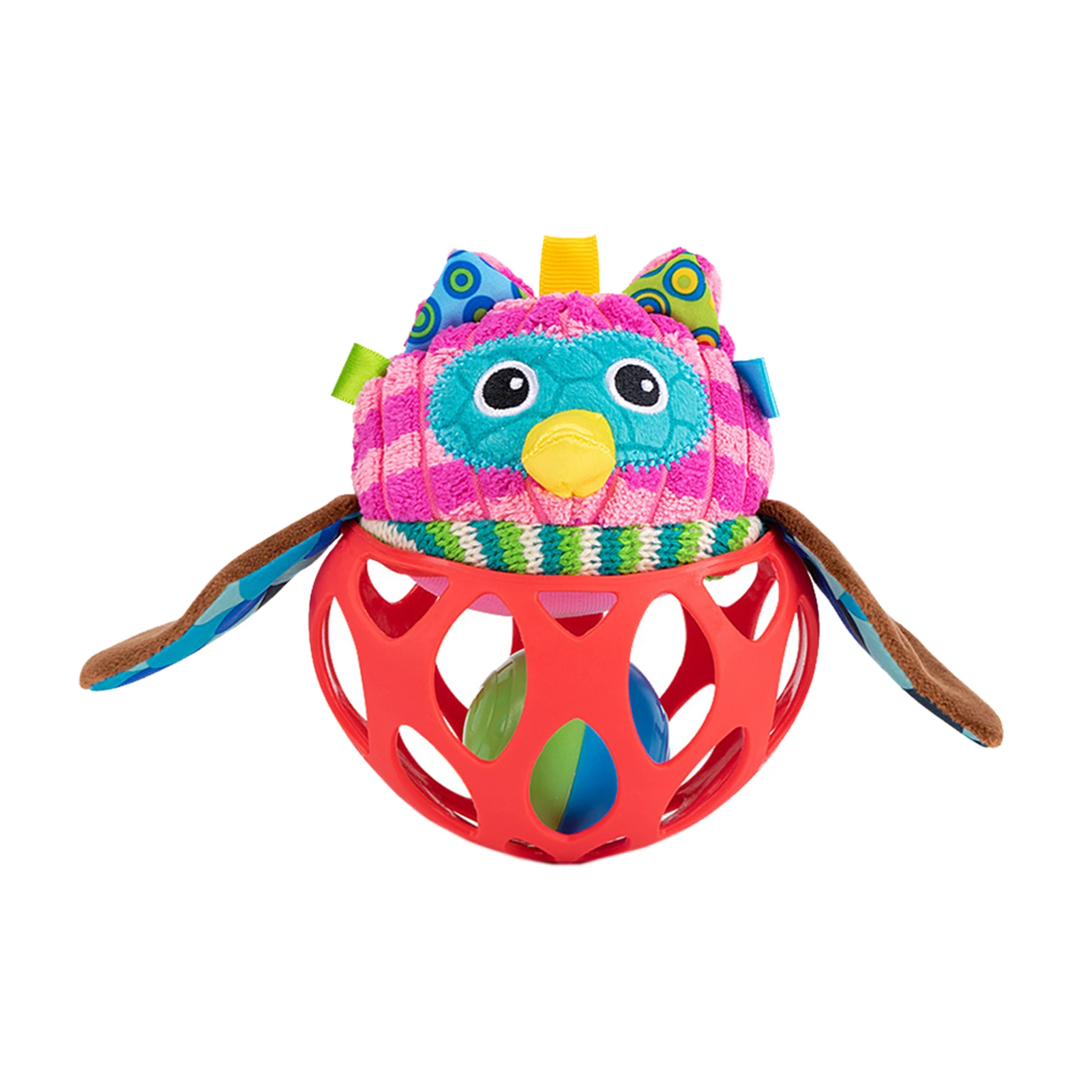

Baby Sensory Balls Baby Teethers Toys Sensory Toys For Babies Soft Teething Toy Plush Stuffed Animal Hand Rattles Squeaker Toys