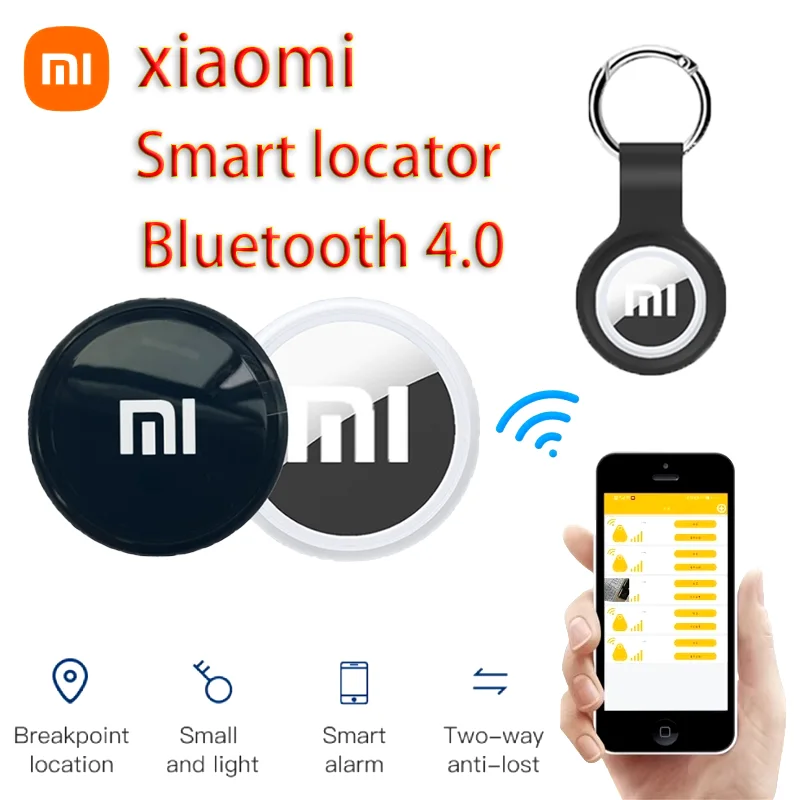 Xiaomi Locator Портативный умный локатор Bluetooth 4 0 Tag Мини-трекер Умный дом Отслеживание