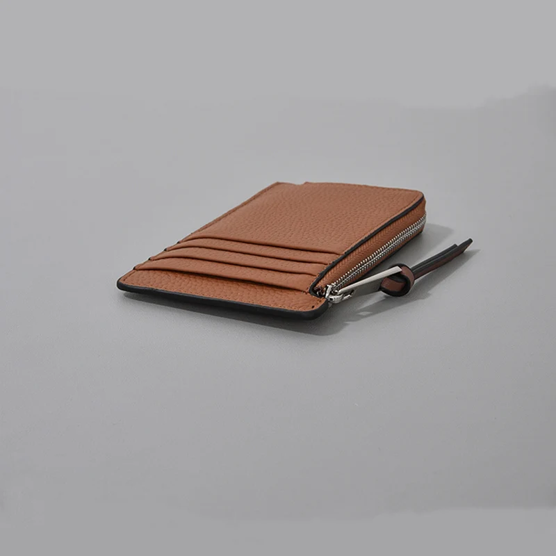 

Genuine leather Card holder coin purse Multi slots bank/ID /business/ credit card bag Men's and women's luxury small Wallet