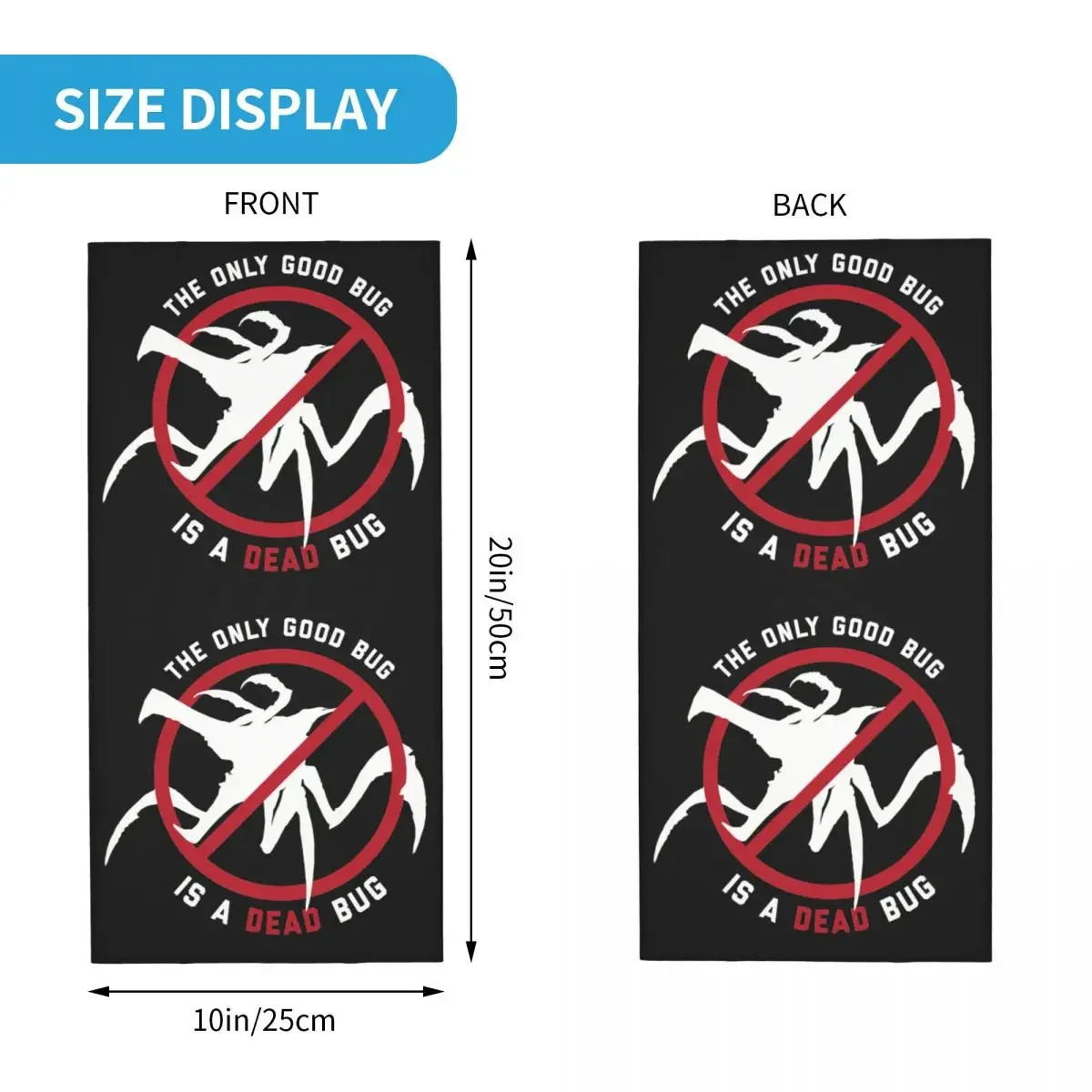 Единственный хороший Жук-это шарф-шейный платок Шейная маска для лица из