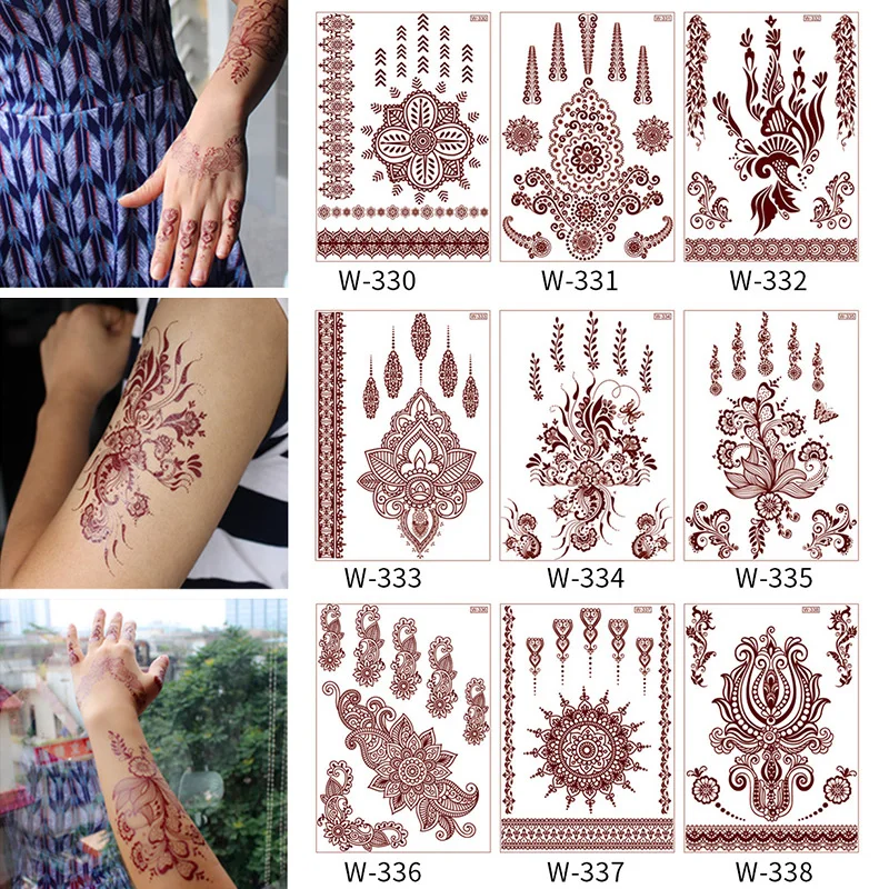 

Red Rose Tattoo Lace Tattoo Stickers Women Body Chest Art Temporary Tattoo Girl Waist Waterproof Long Lasting Flash Tatoos