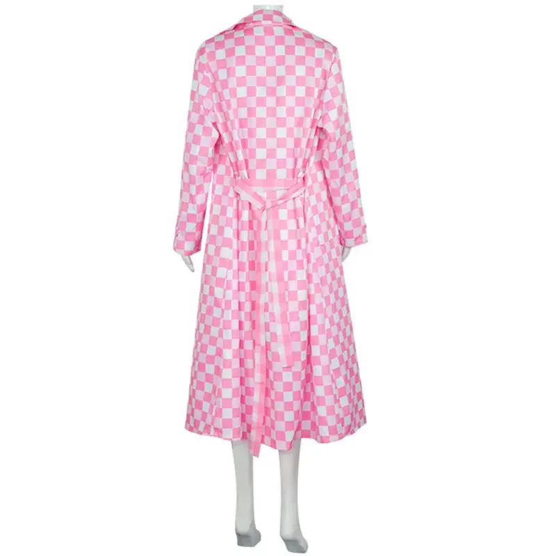 Костюм для косплея Марго Робби Барби из фильма женское платье пальто костюмы