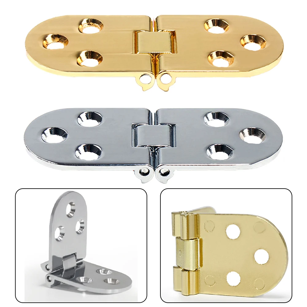 

1Pcs Flap Folding Hinges Cabinet Doors Semicircle Hinge Cabinet Concealed Support Table Flipping Hinge Furniture Hardware