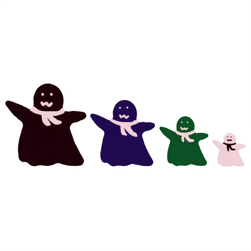 

Four Specifications Halloween Cartoon Little Ghost Cookie Cutters,Sushi And Fruits,Single Or Set Sales