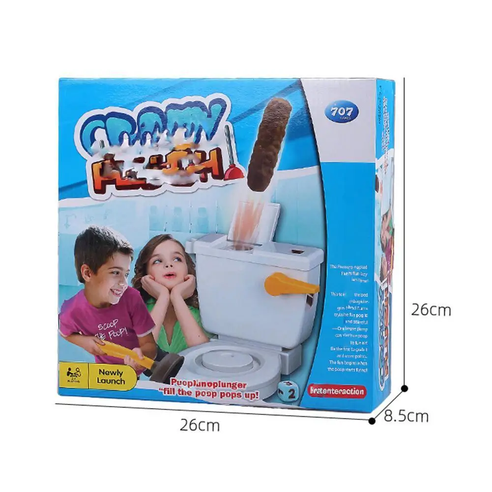 Туалетная игрушка, попискивающая и смывающая шуточная гадость, аксессуары для миниатюрных кукол-младенцев, игра-подарок, притворная обманка F G1u7.