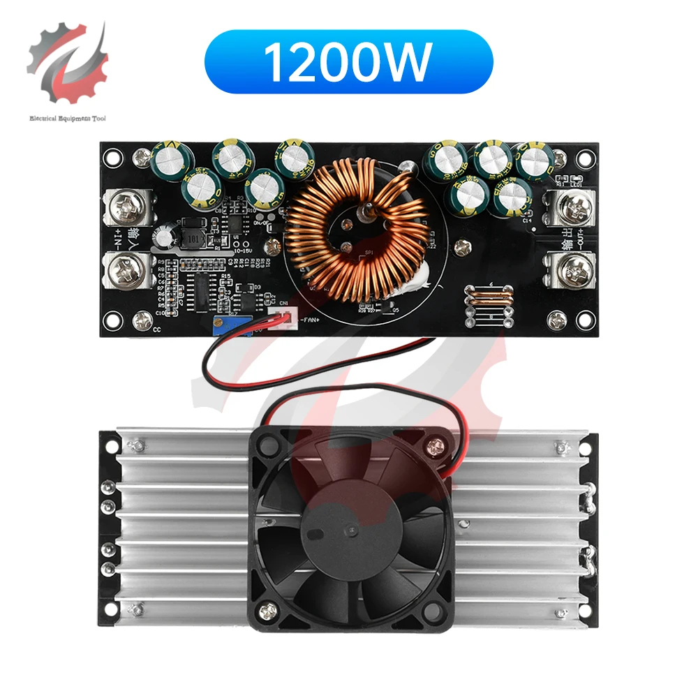 Aideepen 1200W DC-DC понижающий модуль 15-90В в 2 5-72В 30A
