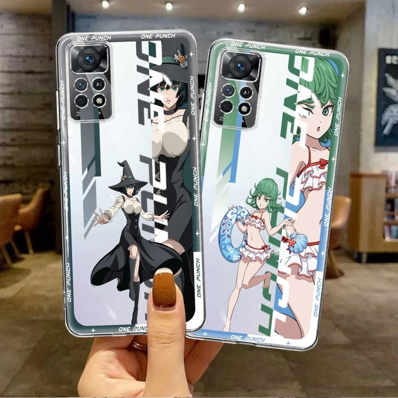 

One Punch Man Saitama Genos Anime Case Capinha For Xiaomi Redmi 12C 9A 10C 9C 9 9T K40 Pro Redmi9