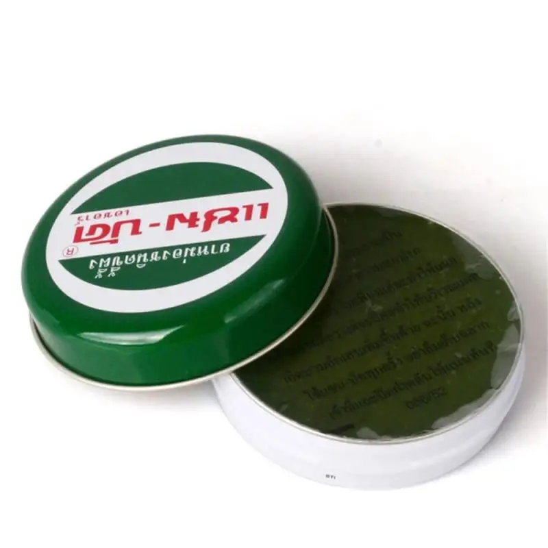 

18g Thailand Green Herb Cream Anti Itching Mosquito Insect Bite Ointment Refresh Cold Headache Dizziness Cooling Oil Skin Care