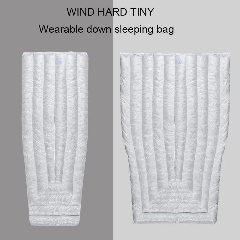 Спальный мешок AEGISMAX WIND, легкий, с гусиным пухом, цвет в ассортименте